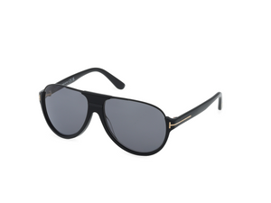 01D - Shiny Black with Polarized Smoke Lenses