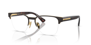 01U1O1 - Matte Brown with Clear Lenses