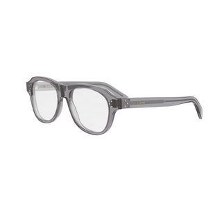 020 - Shiny Grey with Clear Lenses