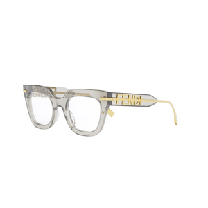 020 - Transparent Grey with Clear Lenses