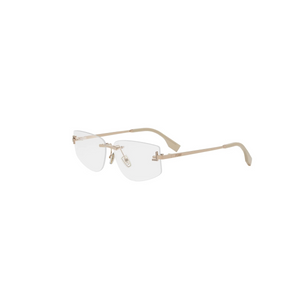 028 - Shiny Rose with Clear Lenses