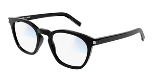 044 - Black with Clear Lenses