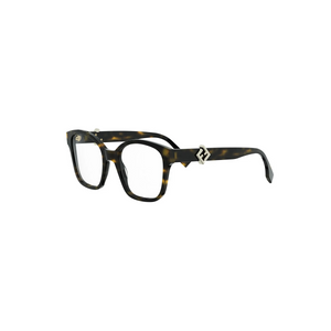 052 - Shiny Havana with Clear Lenses