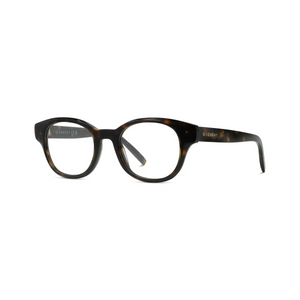 052 - Shiny Havana with Clear Lenses