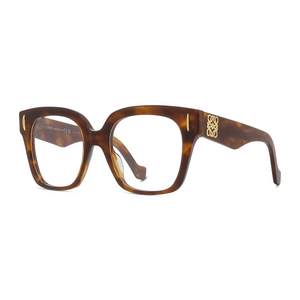 053 -  Shiny Havana with Clear Lenses