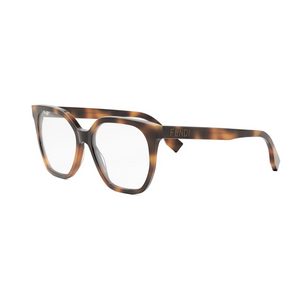 053 - Shiny Havana with Clear Lenses