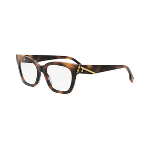 053 - Shiny Havana with Clear Lenses