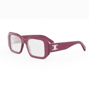 069 - Shiny Red with Clear Lenses