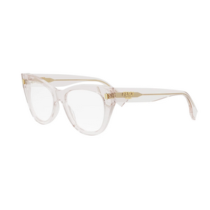 072 - Shiny Light Pink with Clear Lenses