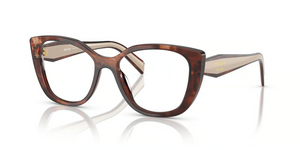 07R1O1 - Havana Caramel with Clear Lenses