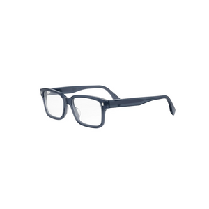 089 - Shiny Blue with Clear Lenses