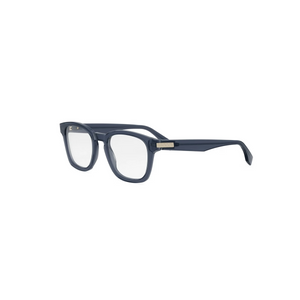 090 - Shiny Blue with Clear Lenses