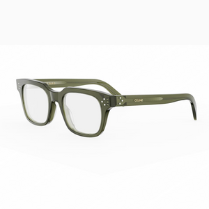 096 - Shiny Green with Clear Lenses