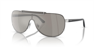 10006G - Silver with Light Grey Mirror Silver Lenses