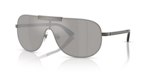 10016G - Gunmetal with Light Grey Mirror Silver Lenses