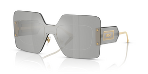 10018V - Mirror Silver with Mirror Silver Lenses