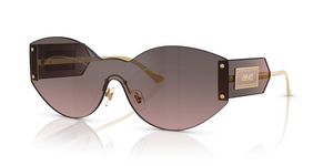 100258 - Silver with Pink Gradient Grey Flash Silver Lenses