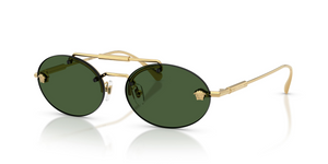 100271 - Gold with Dark Green Lenses