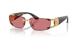 100275 - Gold with Red Hiper 8 Lenses