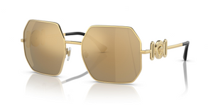10027P - Gold with Brown Mirror Gold Lenses