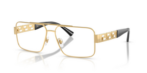 1002 - Gold with Clear Lenses