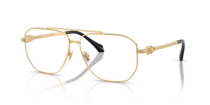 1002 - Gold with Clear Lenses