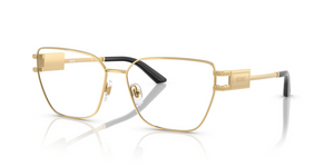 1002 - Gold with Clear Lenses