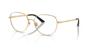 1002 - Gold with Clear Lenses