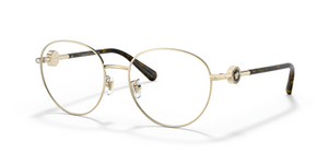 1002 - Gold with Clear Lenses
