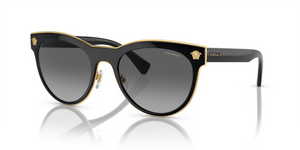 1002T3 - Black with Light Grey Gradient Grey Lenses