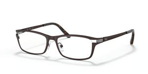 1020 - Dark Brown with Clear Lenses