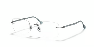 1028 - Gunmetal with Clear Lenses