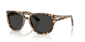 105648 - Brown Beige Tortoise with Polar Black Lenses