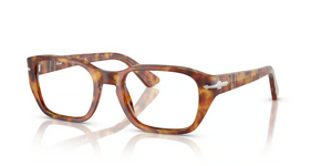 106 - Brown Tortoise with Clear Lenses