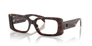 108 - Havana with Clear Lenses