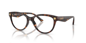 108 - Havana with Clear Lenses