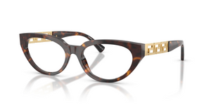 108 - Havana with Clear Lenses