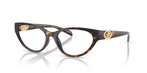 108 - Havana with Clear Lenses