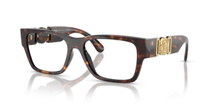 108 - Havana with Clear Lenses