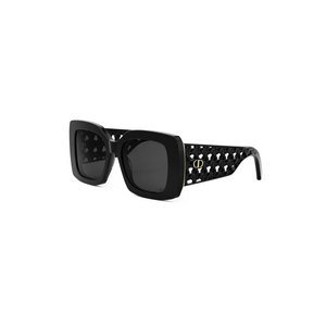 10A0 - Shiny Black with Grey Lenses