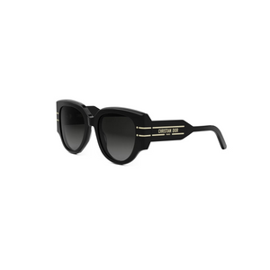 10A1 - Shiny Black with Grey Lenses