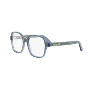 1100 - Shiny Blue with Clear Lenses
