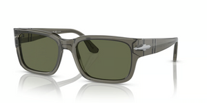 110358 - Transparent Taupe Gray with Polarized Green Lenses