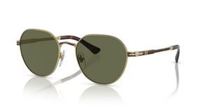110958 - Gold/Havana with Polarized Green Lenses