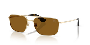 110983 - Light Gold with Polarized Brown Lenses