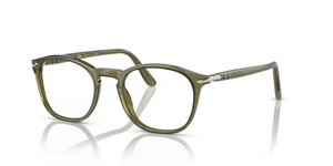 1142 - Olive transparent with Clear Lenses