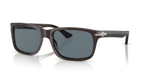 11743R - Brown with Polarized Dark Blue Lenses