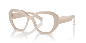 11O1O1 - White Ivory with Clear Lenses