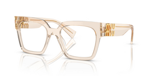 11T1O1 - Sand Transparent with Clear Lenses