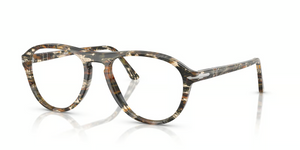 1221 - Amber Brown - Pirate Black with Clear Lenses